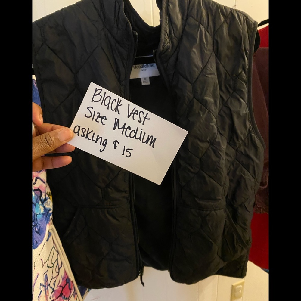 Black vest